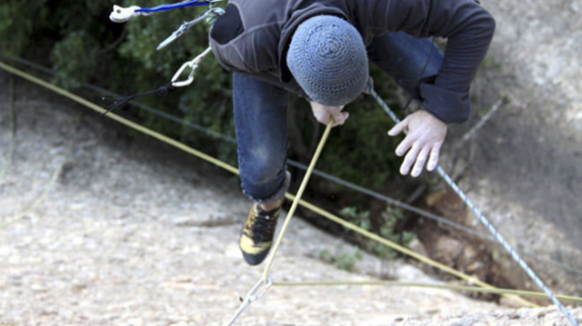 Caiguda escalada