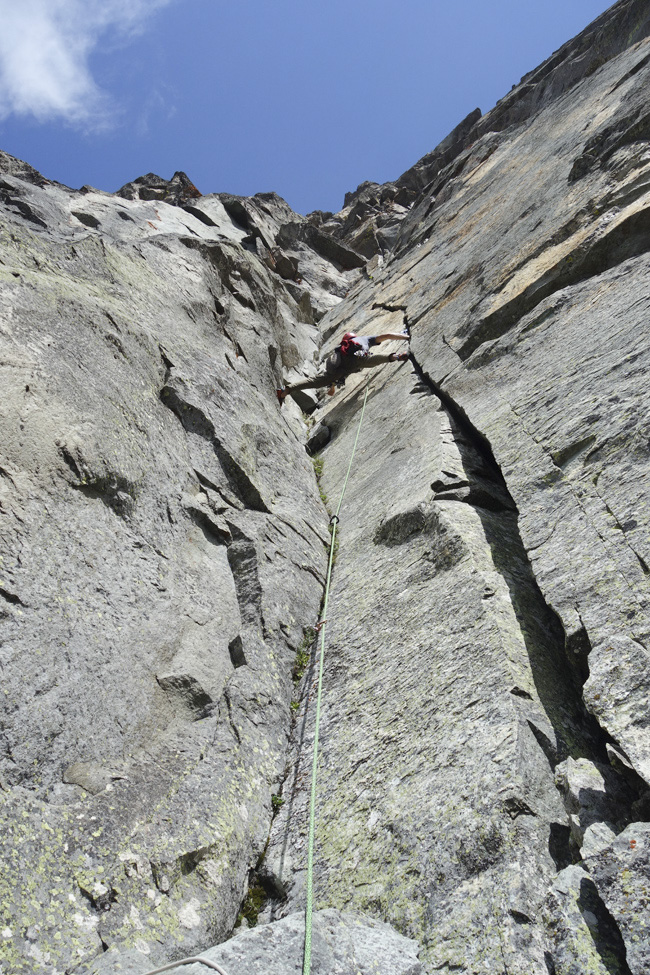 Escalada del Pilar Sud del Midi d'Ossau